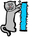 Cat Scratching Pole