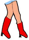 Red Boots Clip Art
