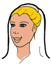 Pretty Bride Clipart