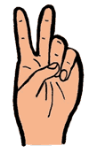Peace Symbol Hand