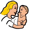 Mother & Baby Clipart