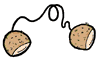 Coconut Phone Clipart