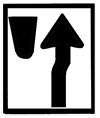 'Keep Right' Street Sign Clipart