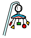 Baby Mobile Clipart