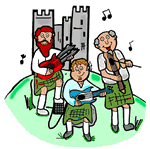 Irish Band Clipart