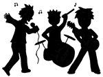Clipart Of Band