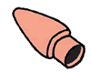Pink Pencil Eraser Clipart