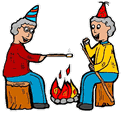 Senior Birthday Celebration Clipart