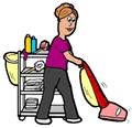 Vaccuuming Clipart