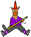 Donkey Hockey Player