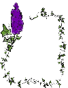 Lilac Border Clipart