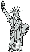 Statue of Liberty Clipart