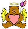 Stuffed Angel Bear Clipart