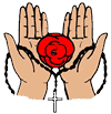 Rosary Hands Clipart