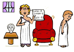 Angry Greek Mother Report Card Clipart