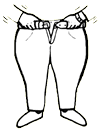 Tight Pants Clipart