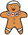 Gingerbread Cookie Clipart
