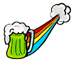 Green Beer Rainbow