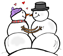 Snow Couple 