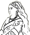 Queen Victoria Clipart