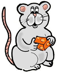 Mouse Holding Cheese