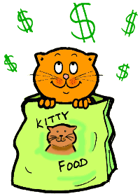 Kitty in Food