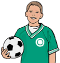 Boy Soccer Player