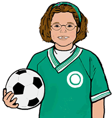 Girl Soccer Player