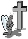 Bug Praying Clipart