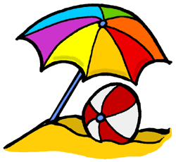 Umbrella & Beach Ball