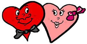 In Love Hearts Clipart