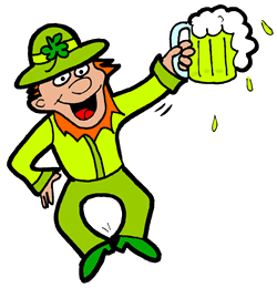 Happy Irish Green Beer Clipart