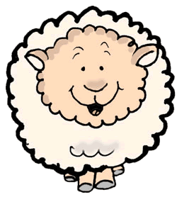 Woolly  Sheep Clipart