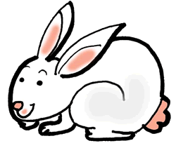 Cute Bunny Rabbit Clip Art