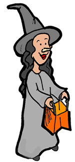 Witch Costume Clipart