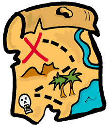 Treasure Map Clip Art