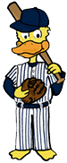 Baseball Player Duck Clipart